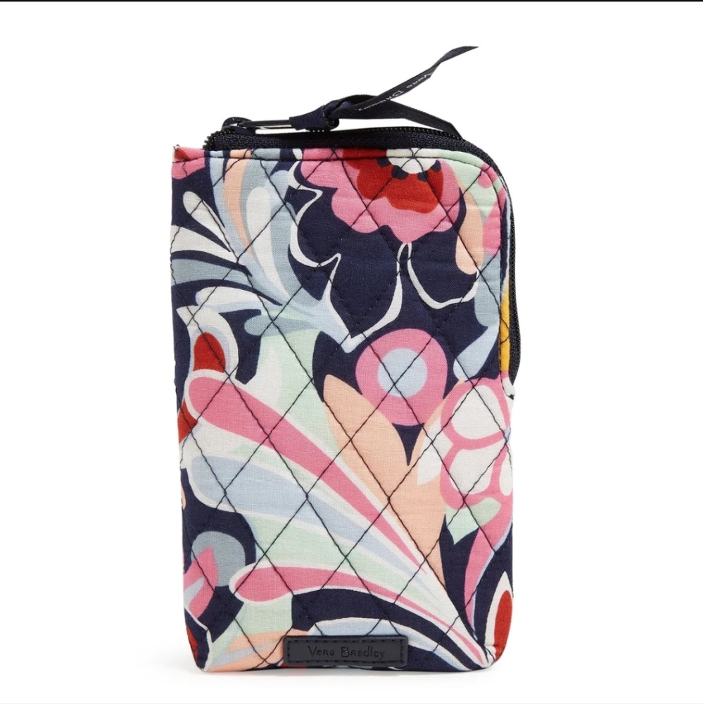 Vera Bradley Mod Paisley RFID Mini Cellphone Crossbody